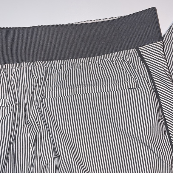 Athleta Gray Brooklyn Striped Ankle Pants - Picture 7 of 8